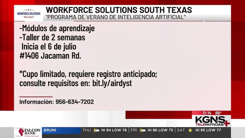 Workforce Solutions invita a programa de inteligencia artificial