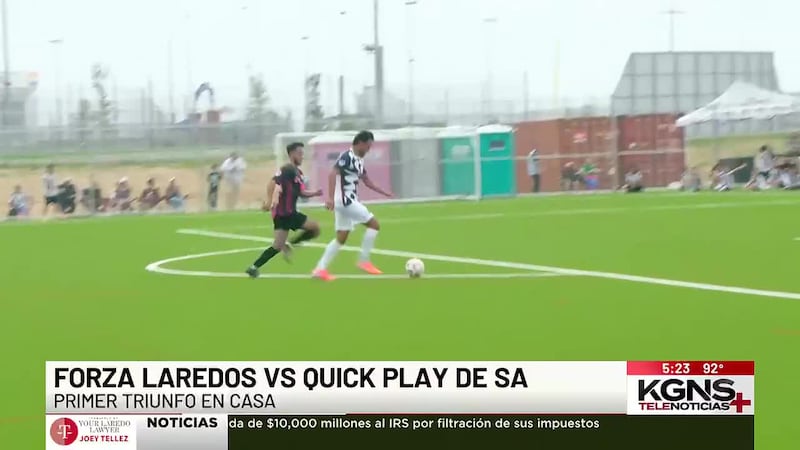 Forza Laredos Goleó a San Antonio Quick Play Fc y Están de Líderes de la Conferencia Central...