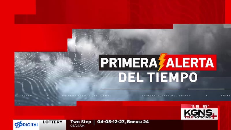 Aviso de calor con probabilidad de lluvias y tormentas eléctricas