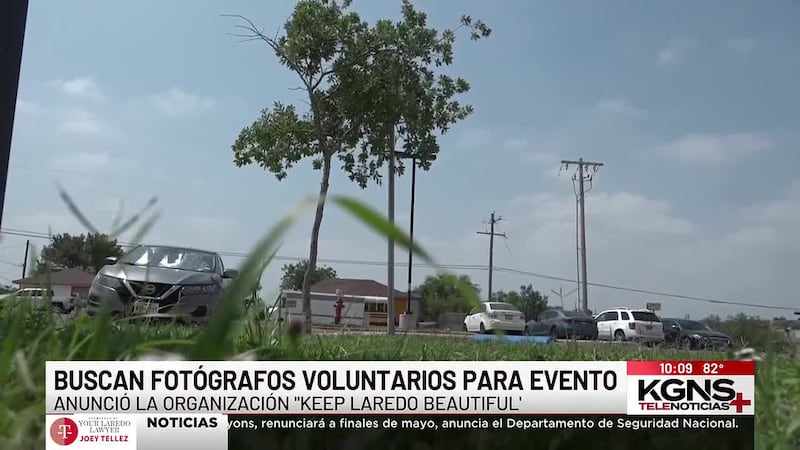 “Keep Laredo Beautiful” busca fotógrafos voluntarios para evento