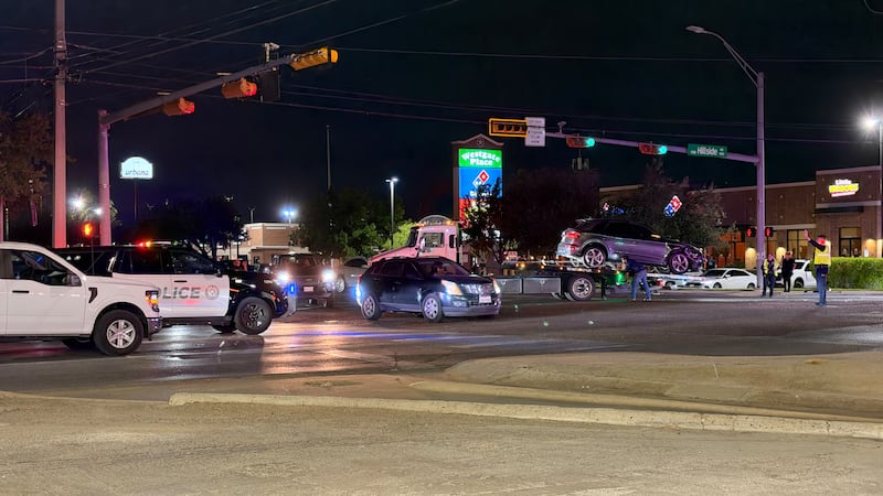 Laredo police reported a two-vehicle crash on the southbound lanes of McPherson at Hillside...