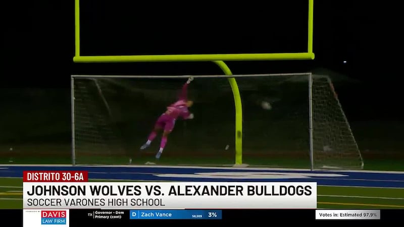 En Soccer de High School Distrito 30-6ª,LBJ Wolves Derrota al Líder Alexander Bulldogs por 3...