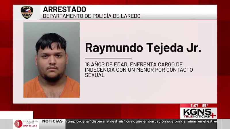 Arrestan a hombre acusado de tocar inapropiadamente a menor