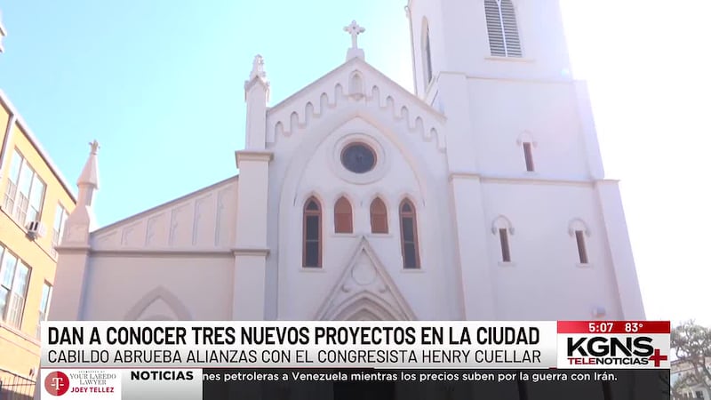 Dan a conocer tres nuevos proyectos en Laredo en colaboración con el congresista Cuéllar