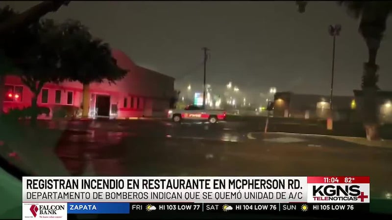Bomberos controlan incendio en restaurante sobre McPherson Road
