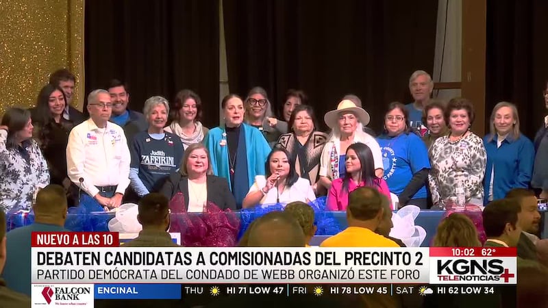 Debaten candidatas a comisionadas del Precinto 2 del Condado de Webb