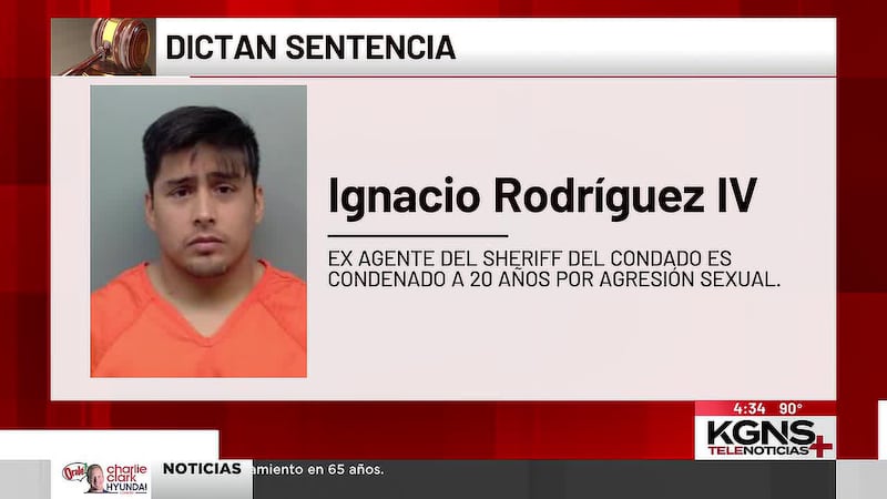 Exagente del condado de Webb recibe 20 años de prisión federal por agresión sexual
