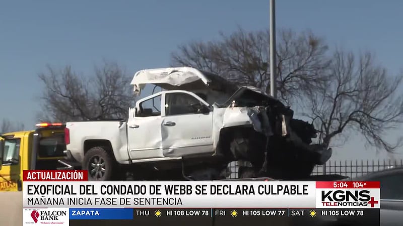 Se declara culpable exempleado del condado de Webb por accidente mortal en Loop 20