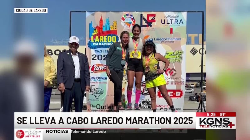 Se lleva a cabo concurso de Laredo Marathon edición 2025