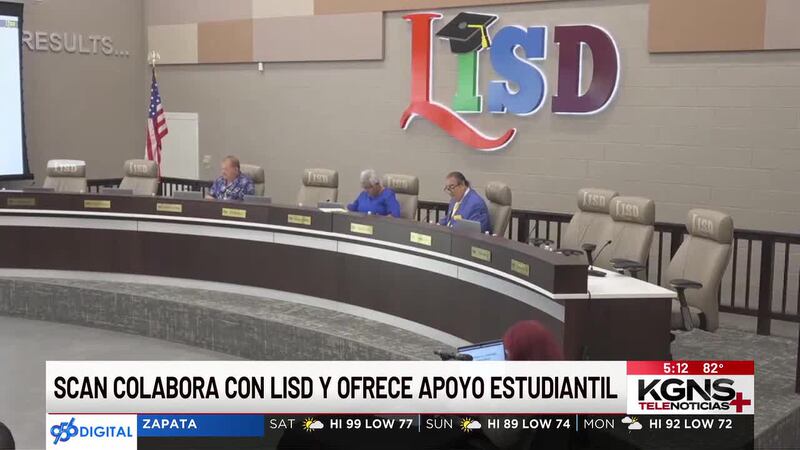 SCAN colabora con LISD para ofrecer apoyo estudiantil