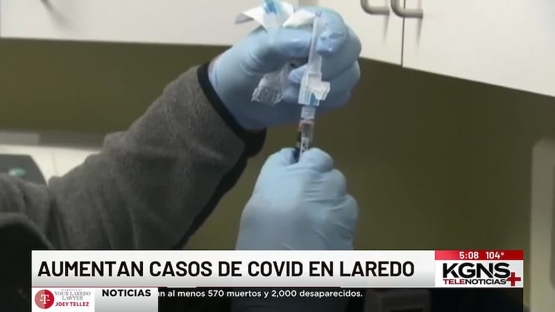 Aumentan casos de COVID en Laredo