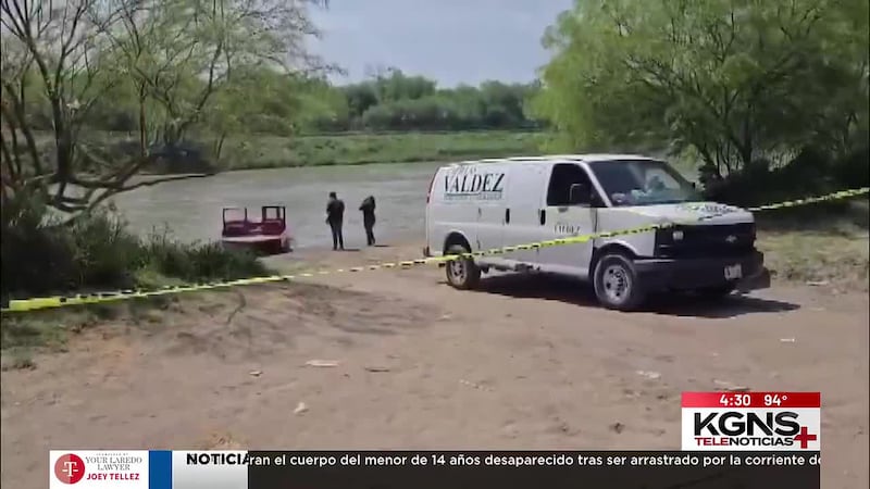 Encuentran cuerpo de menor de 14 años arrastrado por el Río Bravo