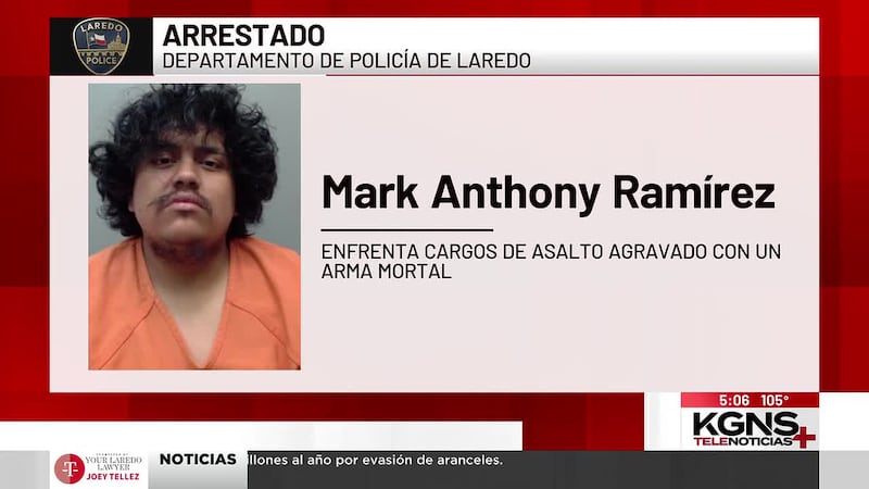 Arrestan a hombre tras apuñalar a camionero durante discusión en negocio de Laredo