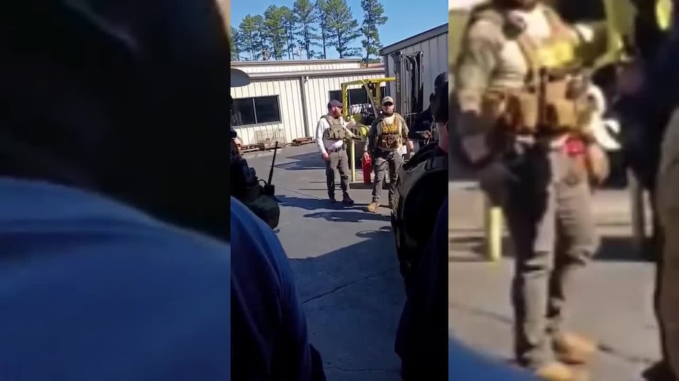 WATCH: Law enforcement operation at facility in Abbeville County