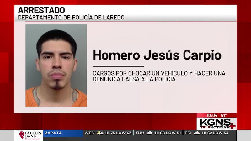 Arrestan a hombre por chocar un vehículo y darse a la fuga