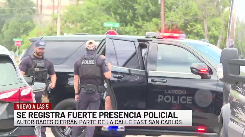 Realizan cateo en residencia en la calle E. San Carlos en Laredo