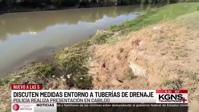 Cabildo de Laredo discute medidas entorno a tuberías de drenaje
