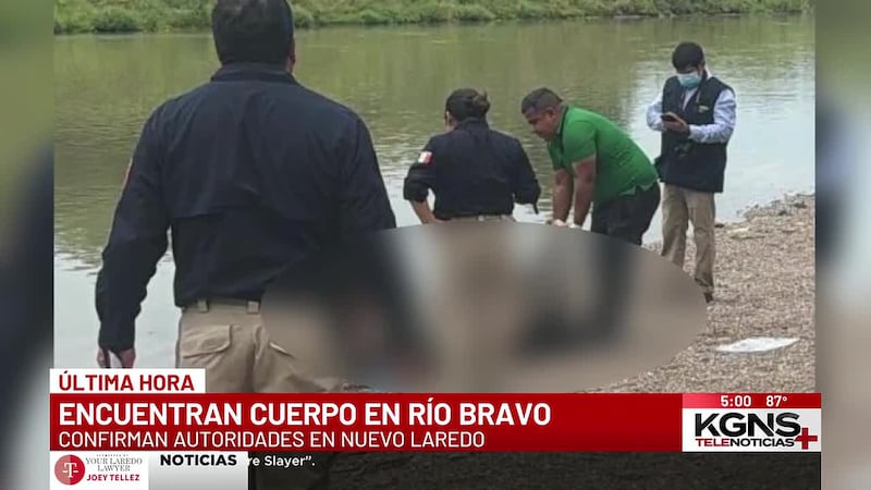Encuentran cuerpo de un hombre a orillas del Río Bravo