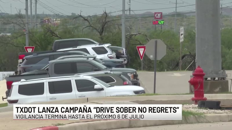 TxDOT lanza campaña para concientizar vigilancia contra conductores intoxicados