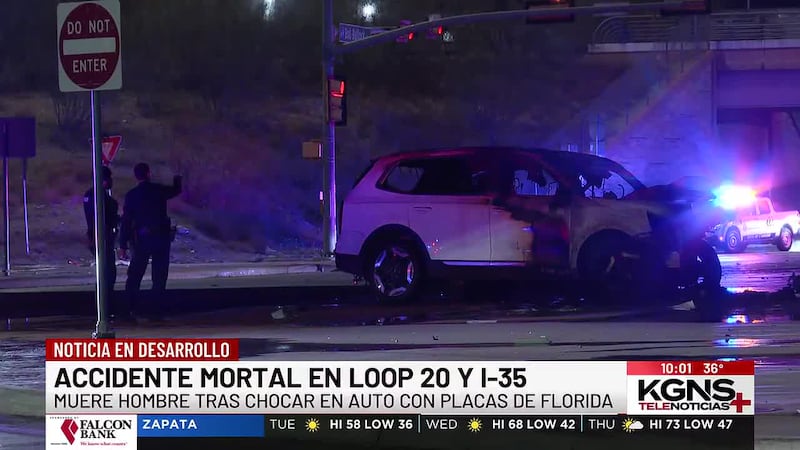 Muere hombre tras accidente vial en carretera 35 y Loop 20