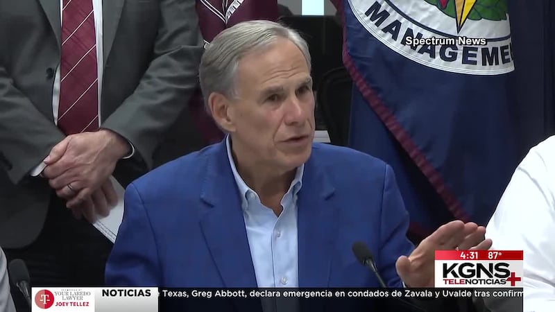 Gobernador de Texas declara emergencia en condados de Zavala y Uvalde