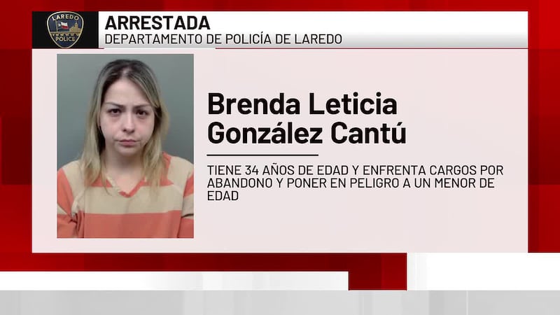 Madre arrestada tras encontrar a menor de 4 años caminando solo en calle de Laredo