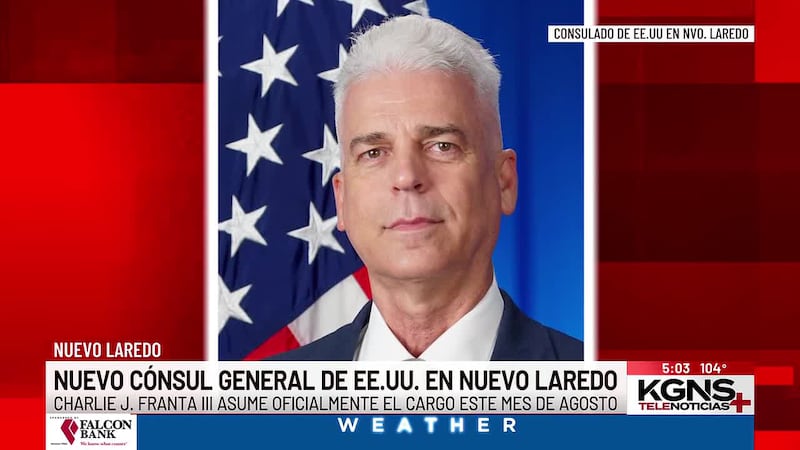 Charlie J. Franta III es el nuevo cónsul general de EE.UU. en Nuevo Laredo