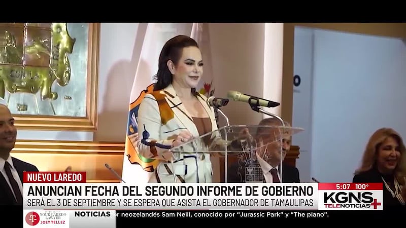 Anuncian fecha para segundo informe de gobierno de Nuevo Laredo