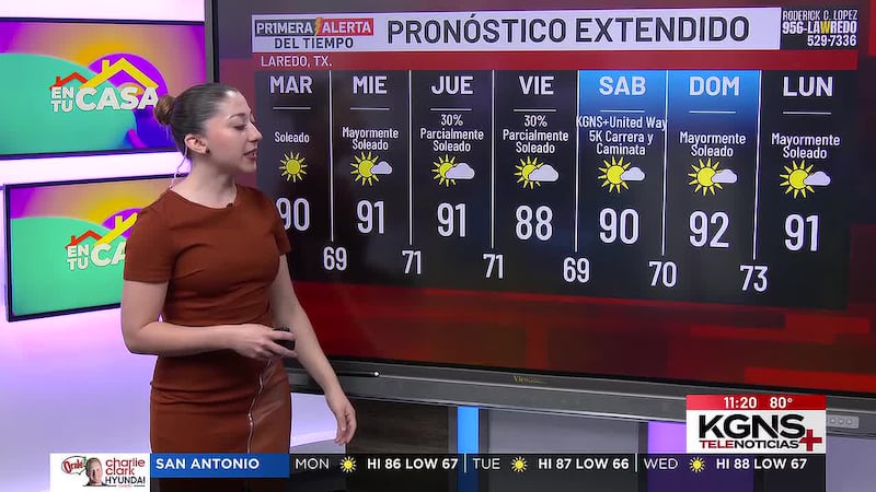 ¿Cómo estará el tiempo este lunes en Laredo? Consulta el pronóstico: