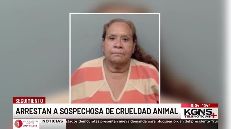 Arrestan a mujer por crueldad animal tras caso viral en Laredo