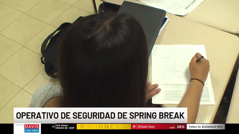 Realizarán operativo de seguridad durante ‘Spring Break’