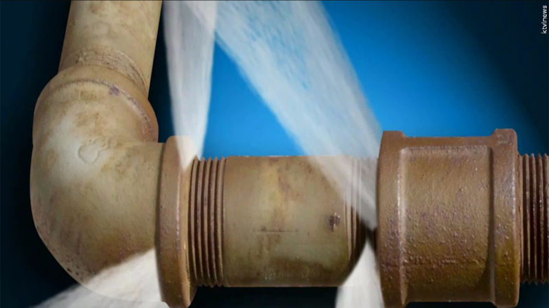water line break