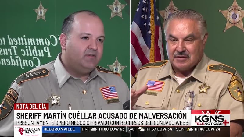 Sheriff Martin Cuéllar responde ante acusaciones en su contra por malversación de fondos