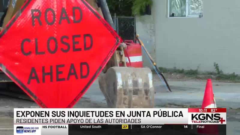 Residentes exponen inquietudes a autoridades de la Ciudad de Laredo y el Condado de Webb