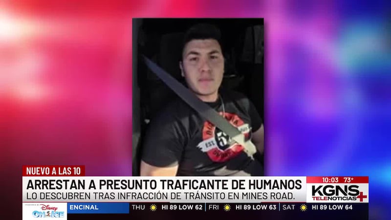 Arrestan a presunto traficante de humanos tras parada de tránsito