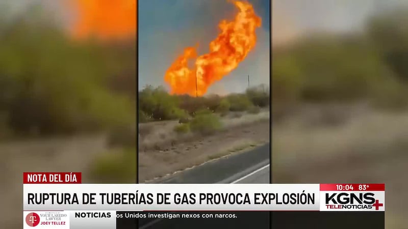 Ruptura de tuberías de gas provoca explosión en área de Mines Road