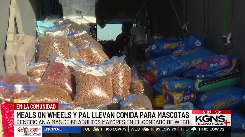 'Meals on Wheels' y 'PAL' se unen para llevar comida a adultos mayores y sus mascotas