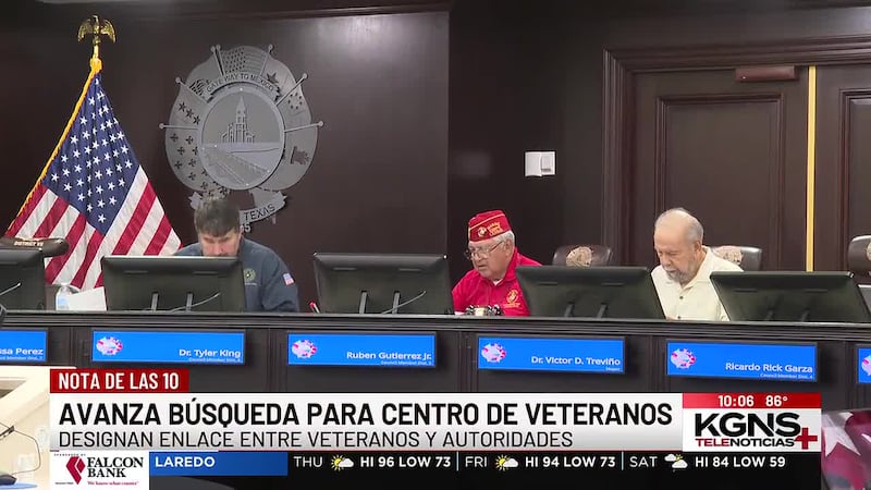 Avanza búsqueda para centro de veteranos en Laredo