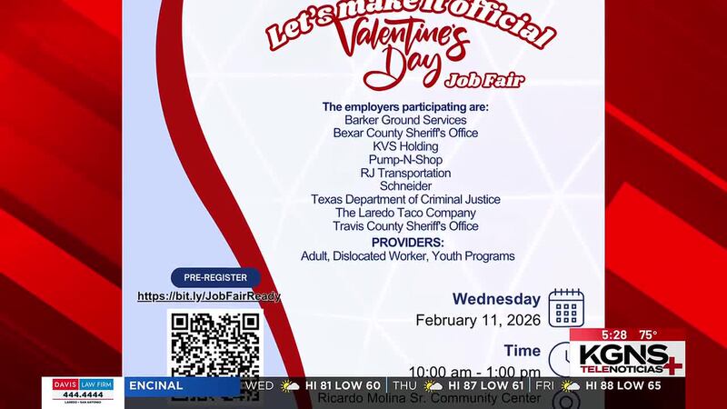 Ofrecen feria de empleo en ciudad de Río Bravo