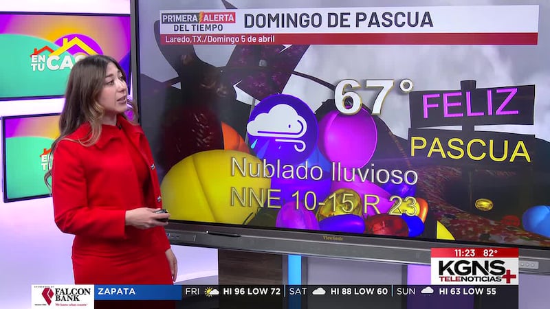¿Cómo estará el tiempo este fin de semana en Laredo?