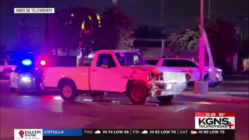 Reportan accidente entre múltiples vehículos al norte de Laredo
