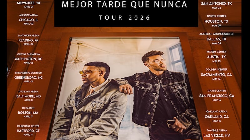 Romeo Santos y Prince Royce anuncian su gira 'Mejor Tarde Que Nunca'
