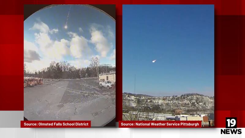 Decenas de miles de personas escucharon y sintieron una explosión en todo el noreste de Ohio y...