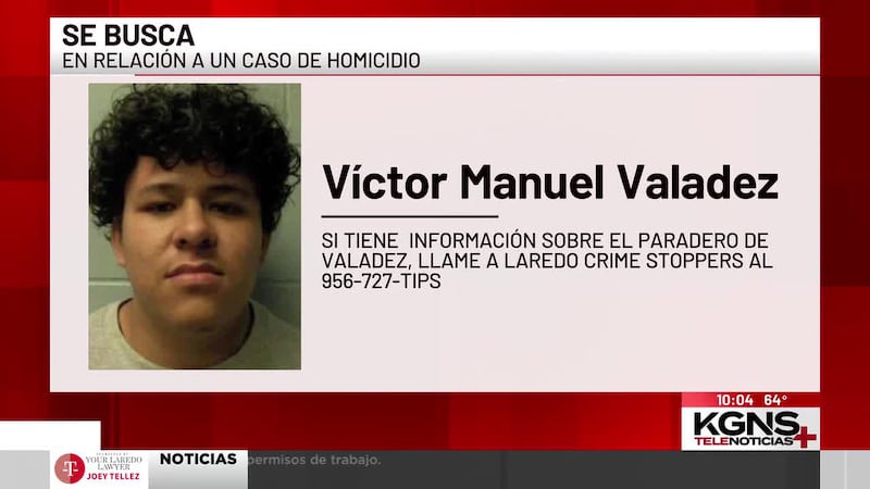 Se busca en relación a un caso de homicidio en el centro de Laredo