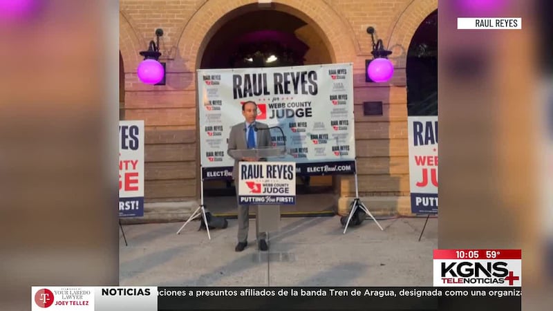 Raúl Reyes anuncia campaña a Juez del Condado de Webb