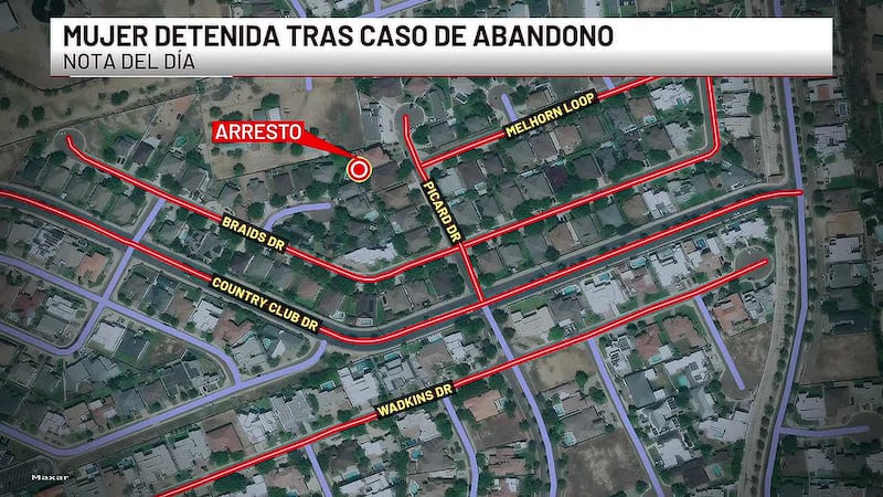 Mujer de Laredo arrestada por abandono infantil