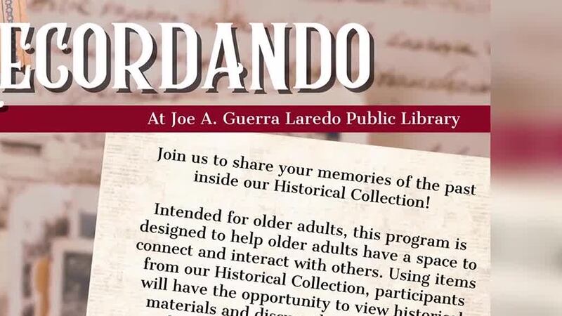 Recordando Program for older adults at Laredo Public Library