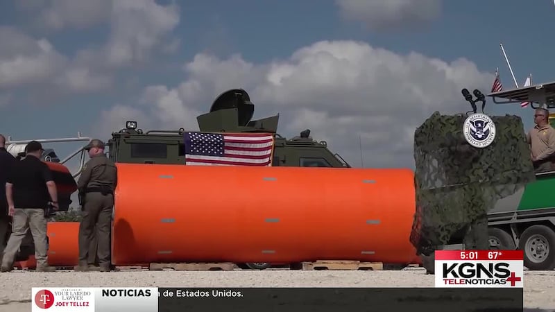 Preparan instalación de boyas en el Río Bravo