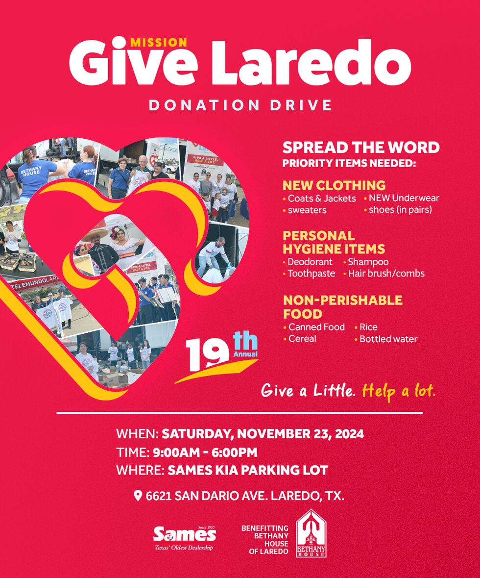Mission Give Laredo