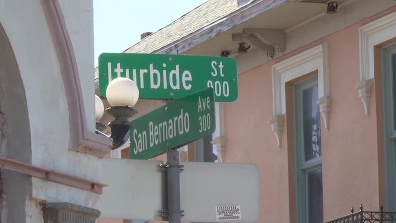 Iturbide Street getting makeover with wider sidewalks, raised intersections